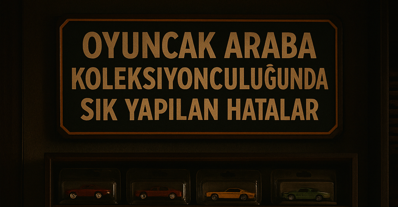 Oyuncak Araba Koleksiyonculuğunda Sık Yapılan Hatalar: Bu Yanılgılara Düşmeyin